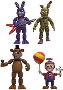 Delite Five Nights at Freddy's popular game 4 Mini Toy Action Figures