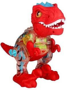 The Simplifiers Transparent Dinosaur With Smoke, Music and Lights