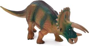 Super Toy Triceratops Dinosaur Action Figure Toy for Kids | Realistic Dinosaur Toy|3+ Yrs