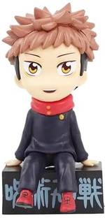 funfob Jujutsu Kaisen Yuji Itadori Action Figure Height -10cm Manga Weeb(Yuji On Box)