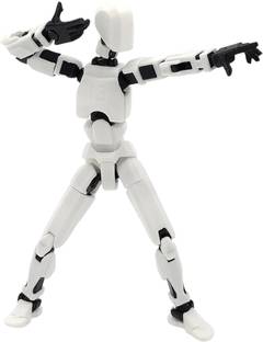 dribblr Dummy 13 Action Figure Robot | Build It Yourself Toy | 3D Printed (5.5inches)
