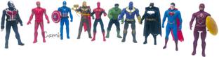 camin Marvel Avenger Superhero Action Figure Toy Set of 10 | Toy for Kids