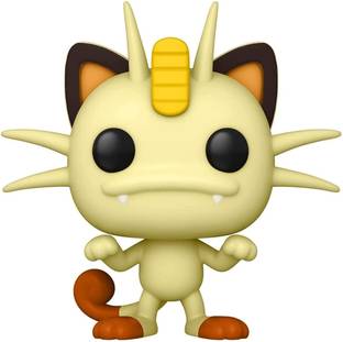 Funko POP Pop! Games: Pokemon - Meowth Vinyl Figure, Multicolor, Standard
