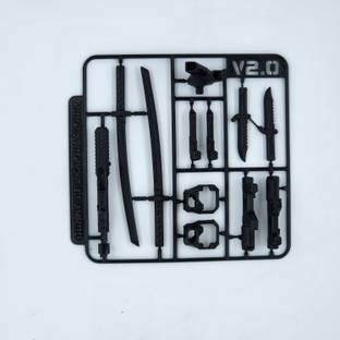 CUBIX3D Dummy13 Accessory Kit V2.0 – DIY Upgrade Parts Set for Articulated Action Figure