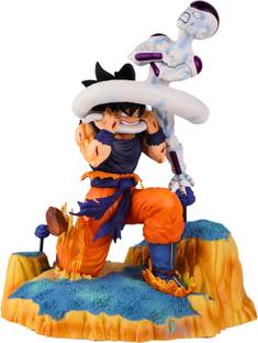 OFFO Anime Dragon Ball Z Goku Bite Frieza Action Figure for Home Decor