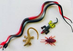 Tik C toys for kids cute snake,lizard and cockroach toys