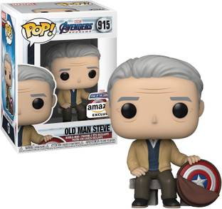 Funko Pop! Marvel: Year of The Shield - Old Man Steve, Amazon Exclusive