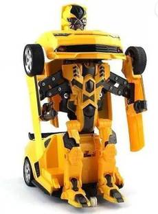 SCROSS Bumblebee Transformer Robot Car Toy for Kids