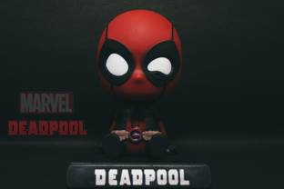 Wodec DEADPOOL BOBBLEHEAD ACTION FIGURE- AUTOMOBILE HEAD SHAKKING TOY