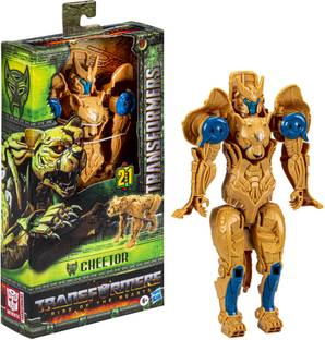 TRANSFORMERS Rise of the Beasts Movie,Titan Changer Cheetor Converting Figure for Kids