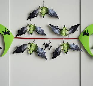 Dhinchak 4 piece Bat( chamgadad) figure set for fun and play for kids hallooween special