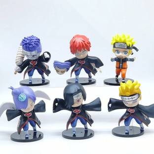 toypapa Naruto kit - itachi action figures 6pc 11cm | movable action figure toy