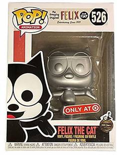 Funko POP! Animation 526 Felix The Cat Exclusive Metallic Silver Vinyl Figure