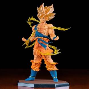 AG MOTO Dragon Ball Z Goku Action Figure with flame Anime Action Figures Toy