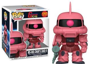 Funko MS-06S Char’s Zaku II (Super Size) + Pop Protector: Mobile Suit Gundam Pop! Anim