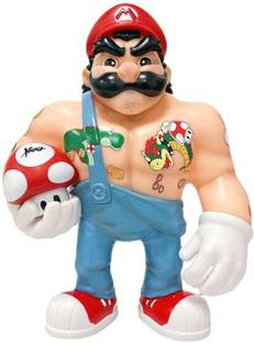 Tinion Muscle Mario Model Statue PVC Figure Figurine Collection (pack of 1)31cm