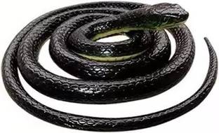 Game Phactory Rubber Black Snake Scare Toy/Prank toy/fake toy