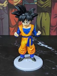 Raregets DBZ Child 18 cm Super Saiyan Son Goku (Black Hair), PVC Action Figure, Best Gift