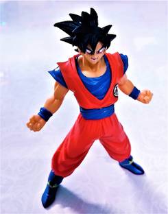 Thrifx Goku-San-Super Saiyyan 1 Muscle Flex 17 cm PVC Merchandise Best for Gifts/Decor