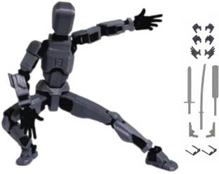 Vaali Store Assembly Completed 3D Printed Action Figure with Weapon
