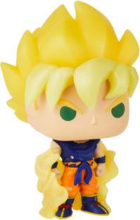 Funko , Dragon Ball Z Glow-in-The-Dark Super Saiyan Goku Pop!