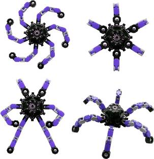 KIDOLOGY Stretch Monster Fidget Spinner Robot Toy Creative Top Spinning Hand Toy