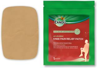 ZANDU Ayurvedic Knee Pain Relief Patch: Help Reduce Joint & Muscular Pain upto 8 Hours Adhesive Band Aid