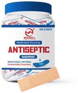 mendwell Waterproof Band Aid For Adult, Kids Flexible + Breathable Protection Adhesive Band Aid