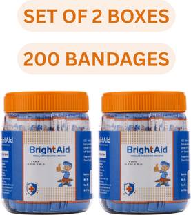 BRIGHT AID REGULAR Adhesive Band Aid
