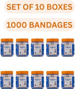 BRIGHT AID REGULAR Adhesive Band Aid