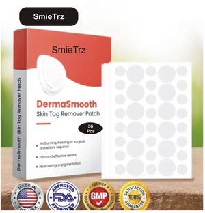 SmieTrz DermaSmooth Skin Tag Remover Patch 36p Adhesive Band Aid