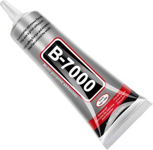 Raj Tailoring B7000 Glue Fabric Glue for Embroidery and Aari Work, for Cloth 50ML-Clear Glue