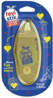Pidilite Fevistik Rockin' Roller - Adhesive Roller, Mess Free For Scrapbooking, Crafting