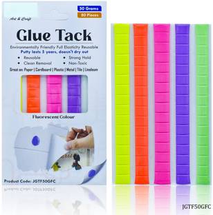 Kreative Kraft Glue Tack 50Gms Fluorescent Colour