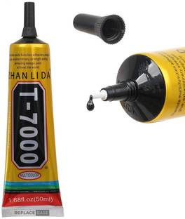 vadda bai 50ML T7000 Black Adhesive Glue for Mobile touch Screen lcd, art & craft work
