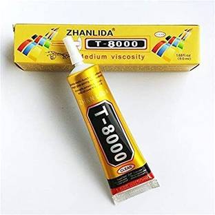 Mcare Zhanlida T-8000 50ml Glue for Mobile Screen Repairing, craft, arts & Jewelry. Strong adhesive glue for Laptop, computer repairing and fixing multiple things.