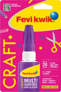 FEVIKWIK Craft 6g | Instant glue for crafting & projects | Multi surface application