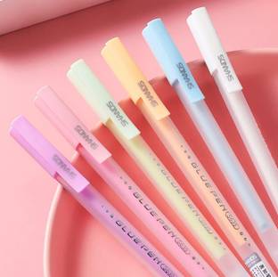 rashi Glue Stick Pen Candy Color Multi-Purpose Glue Pen Glue Stick Pen Candy Color Multi-Purpose Glue Pen Dispensing Pen (PACK OF 6 PEN)