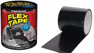 WOKQIXAK Waterproof Flex Tape,Seal Repair Tape, Super Strong Adhesive Sealant Tape Adhesive