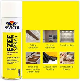 Pidilite Industries Ltd Fevicol Ezee Spray for Thermocol & Insulation Sheets | Strong Hold Spray Adhesive