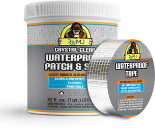 romj Waterproof Glue With 1 Aluminium Adhesive Tape Adhesive