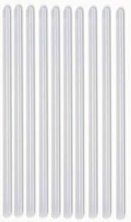 YASHMIT 7mm(20 Watt Glue Guns Only) Transparent Sticks - Pack of 10 Adhesive