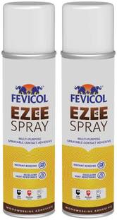 FEVICOL Ezee Spray, DIY Multi-purpose Sprayable Contact (Pack of 2) Adhesive