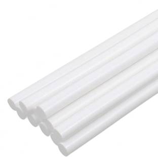 tHemiStO 11mm Milky Hot Melt Glue Stick pack of 10 Adhesive