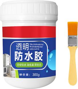 verellis Transparent Waterproof Adhesive Sealant 300g with Brush for Repairs Adhesive