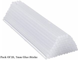Fashion Crazz 7x162mm Glue Sticks | DIY, Arts and Crafts, Repairing and Fixing (Pack Of 25) Adhesive