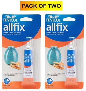FEVICOL All Fix Multipurpose Adhesive/Bond Combo Pack [20ml Each] Adhesive