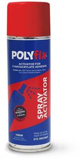 POLYFIX Aerosol activator for cyanoacrylate adhesive, fast curing of Instant glue Adhesive