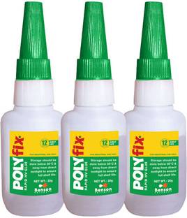 POLYFIX Instant Glue High Viscosity for Art & Craft Adhesive Adhesive
