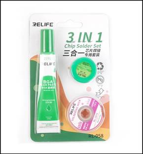 AKT RELIFE RL-058 3IN1 CHIP SOLDER SET Adhesive
